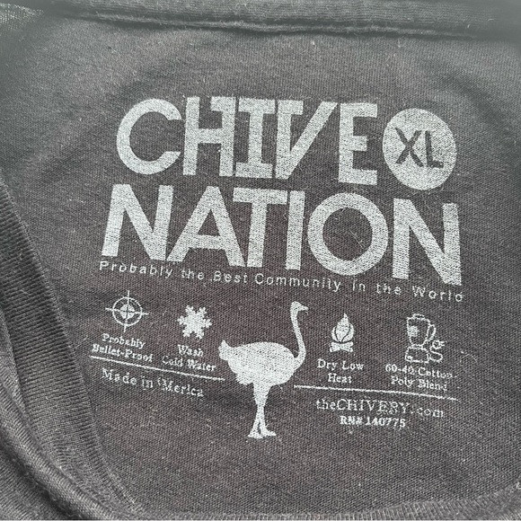 Alabama Chivers Men's Black Graphic T-Shirt XL - Picture 3 of 5